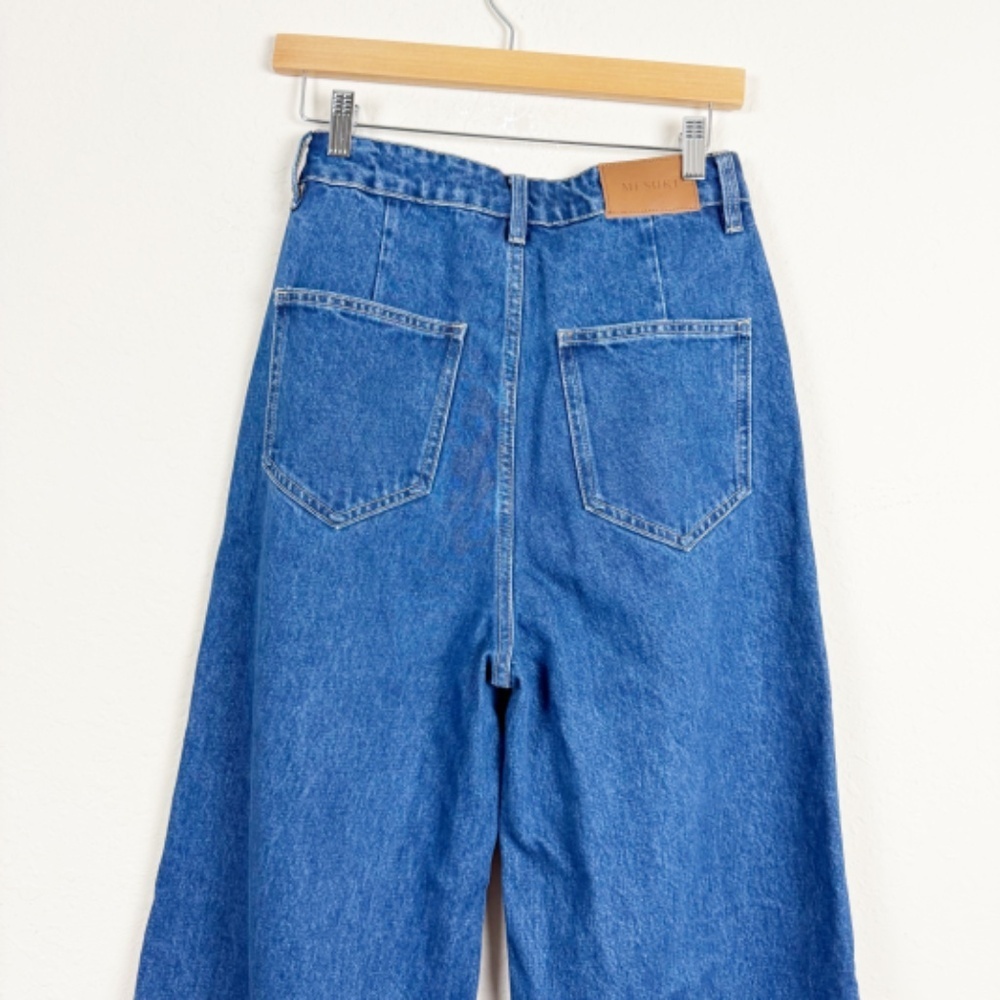 Meshki Blue Flare & Wide Leg Jeans - Picture 6 of 8